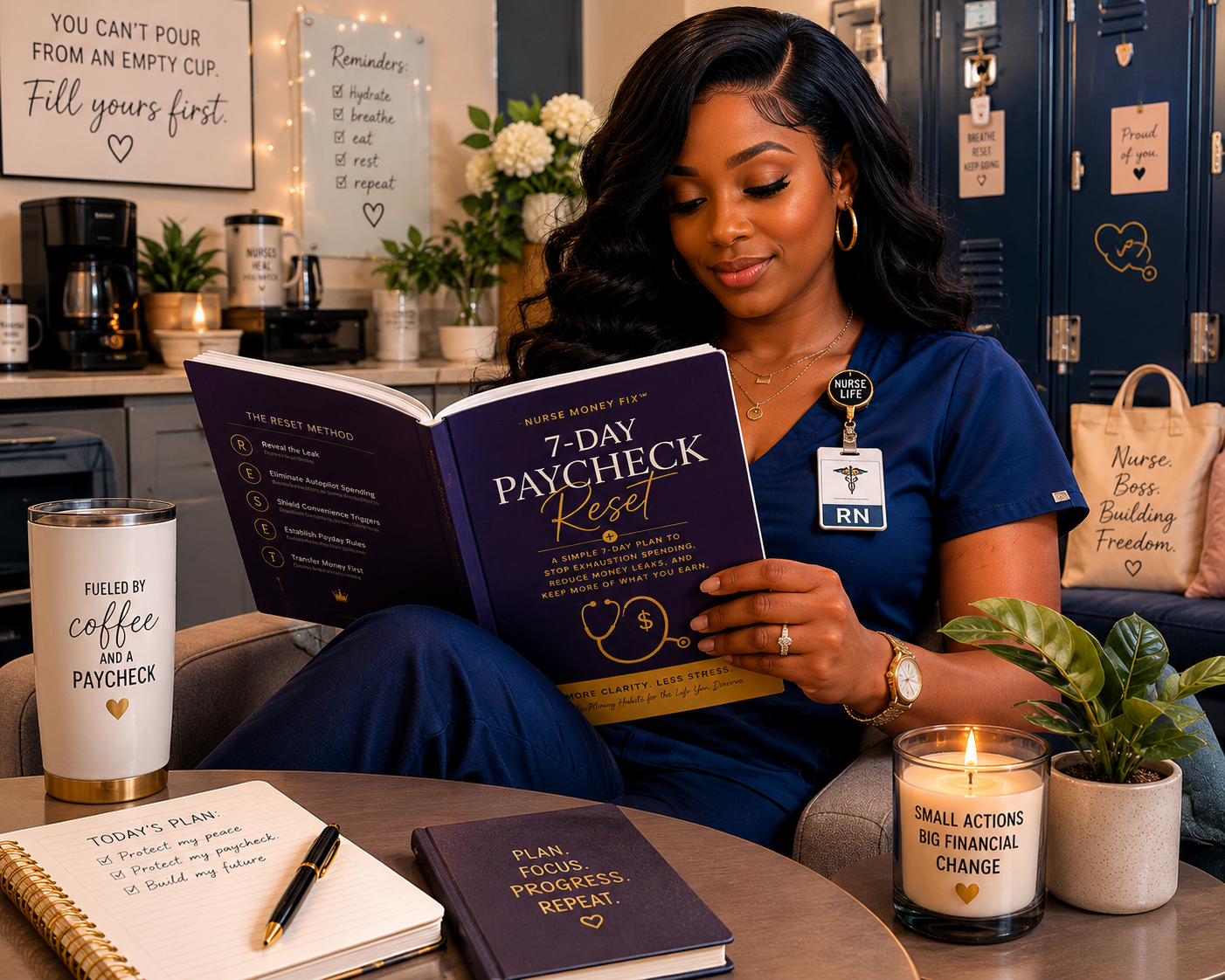 7-Day Paycheck Reset for Nurses | Stop Exhaustion Spending Fast - Image 3