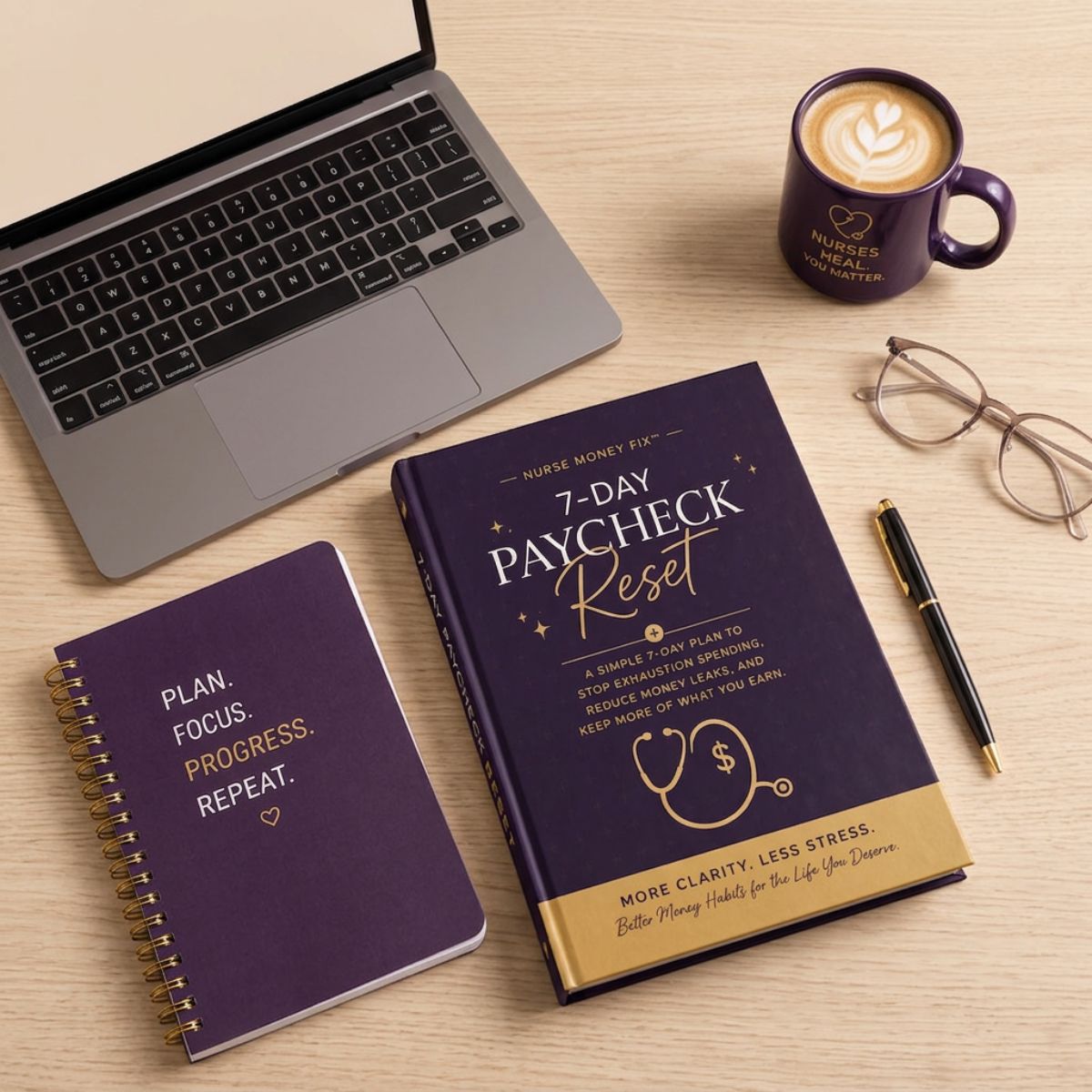 Nurse Money Fix 7-Day Paycheck Reset workbook